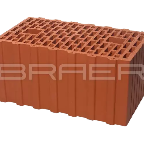 Керамические блоки BRAER Ceramic Thermo 12.4 НФ (Крупноформатный поризованный блок 44)