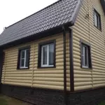 БЛОКХАУС Виниловый сайдинг | Престиж, Золотистый ВН-01 3100х200мм