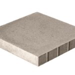 Тротуарная плитка 6К7 500x500x70 Стандарт Серый