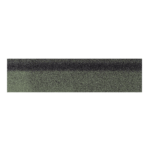 Коньково-карнизная черепица ТЕХНОНИКОЛЬ Зеленый экстра 250х1000 мм (20 гонтов, 20 пог.м, 5 кв.м)