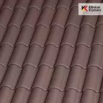 Керамическая черепица La Escandella Small Mixed TPM Brown 263×441 мм