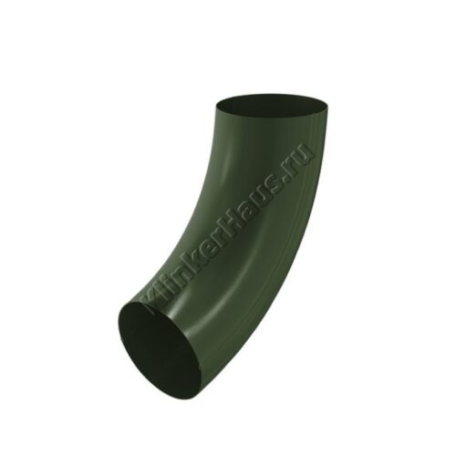Колено трубы Aquasystem D90 мм, GreenCoat Pural BT, RR 11 (зеленый)
