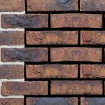 Плитка ручной формовки Engels Koper roodbont, DF 215x25x65 мм