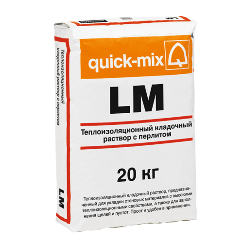 Кладочный раствор quick-mix LM