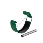 Соединитель желоба Aquasystem D125 мм, GreenCoat Pural BT, RAL 6005 (зеленый)