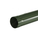 Труба водосточная 3м Aquasystem D90 мм, GreenCoat Pural BT, RR 11 (зеленый)