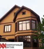 Кирпич лицевой желтый "Янтарь" с гладкой поверхностью — изображение 9