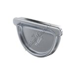 Заглушка Aquasystem D125 мм, Цинк-титан