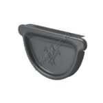 Заглушка Aquasystem D150 мм, GreenCoat Pural BT matt, RR 23 (серый)